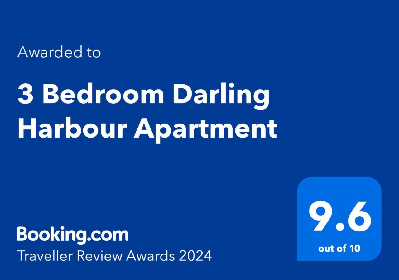 3 Bedroom Darling Harbour Apartment 시드니 외부 사진