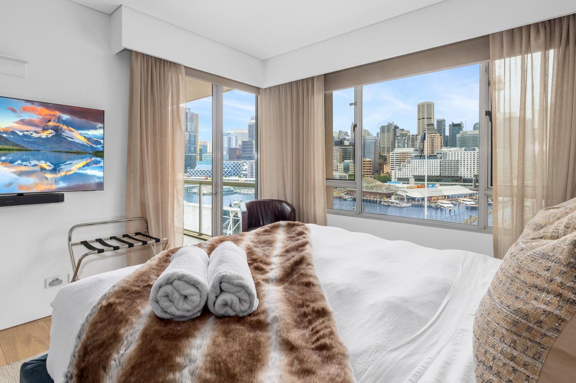 3 Bedroom Darling Harbour Apartment 시드니 외부 사진